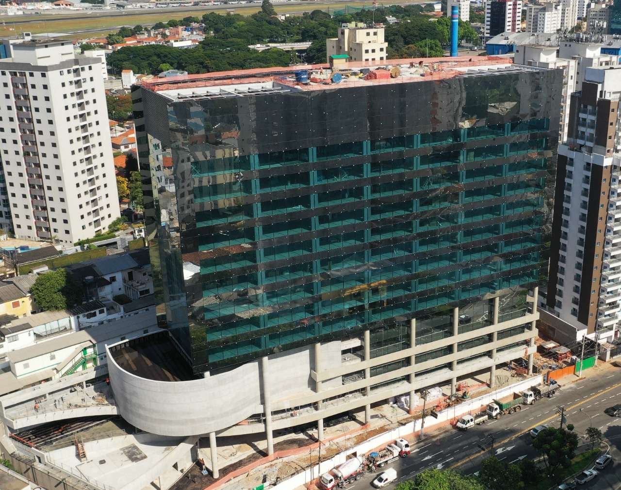 Itaú Torre Jabaquara em construção
