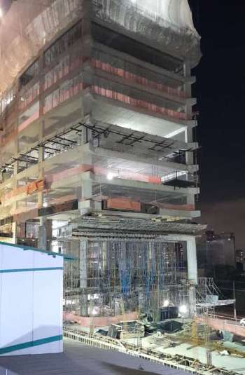 Itaú Torre Jabaquara em construção