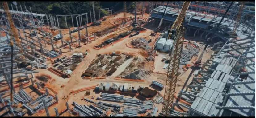 Arena MRV em construção