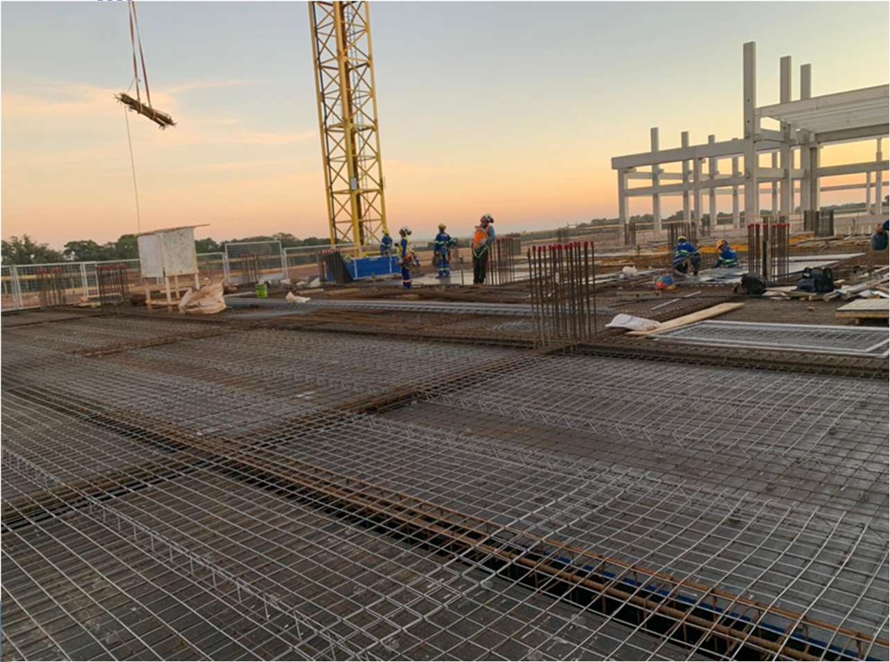Nestlé factory construction